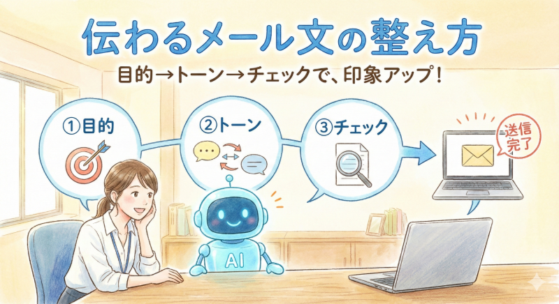 【基礎編⑥】伝わるメール文の整え方